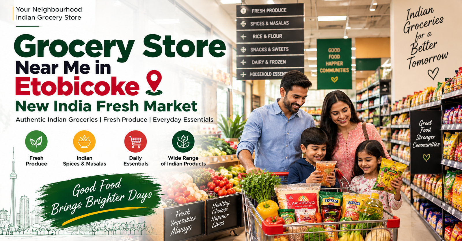 Grocery Store Near Me in Etobicoke – New India Fresh Market