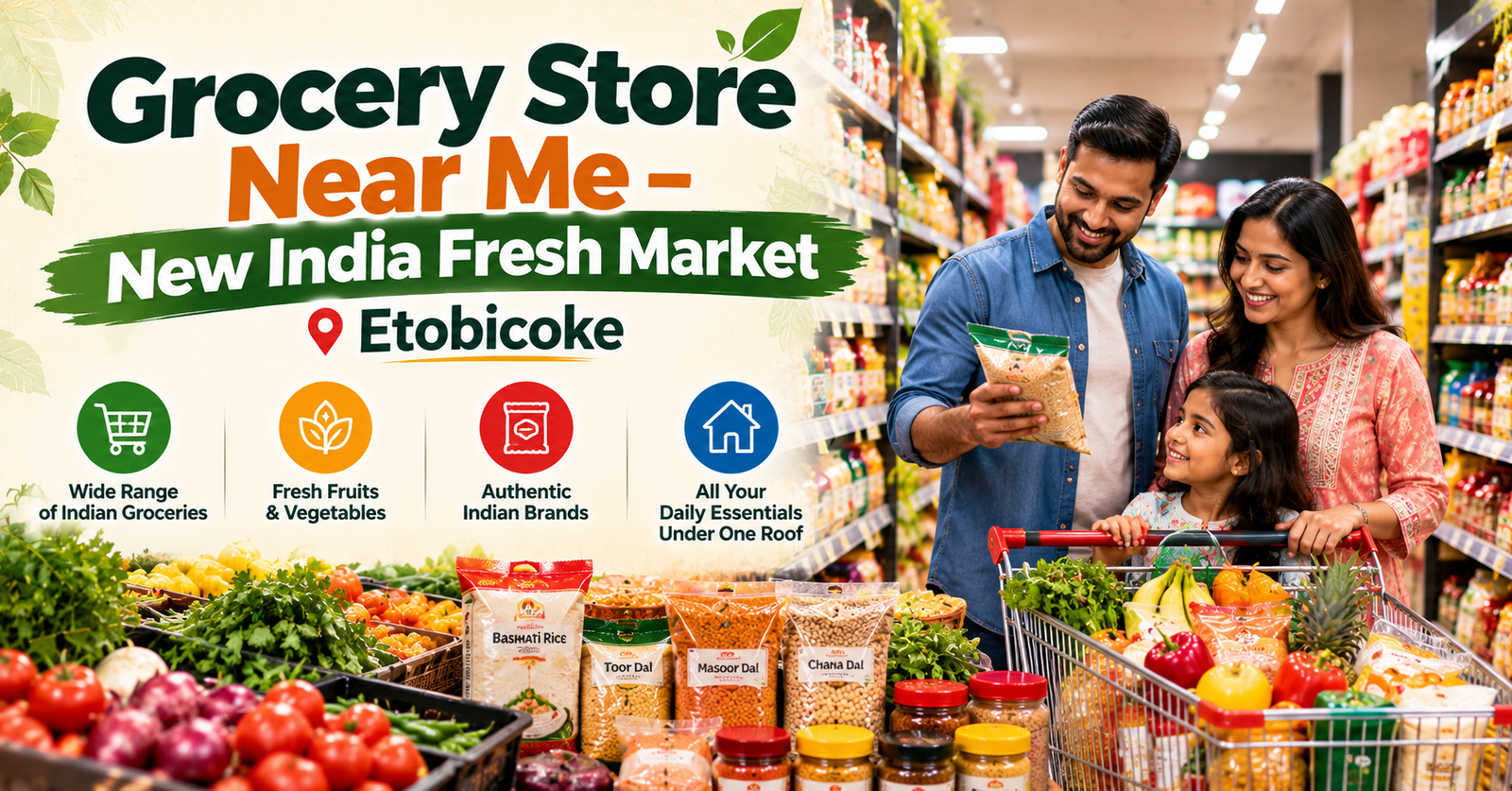Grocery Store In Near Me – New India Fresh Market Etobicoke