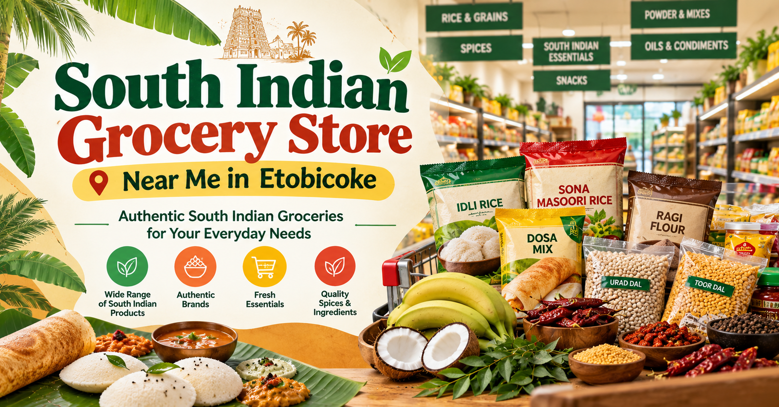 South Indian Grocery Store Near Me in Etobicoke